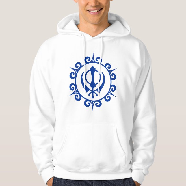 SIKH in the (HOOD). Hoodie (Front)