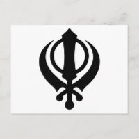 Sikh Khanda Black