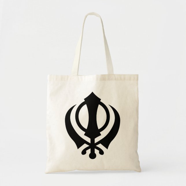 Sikh Khanda Tote Bag (Front)