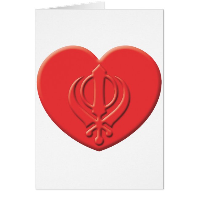 Sikhism Heart (Front)