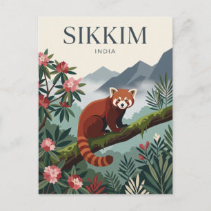 Sikkim India Postcard