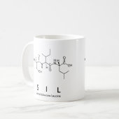 Sil peptide name mug (Front Left)