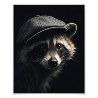 Silas "The Shadow" Racket - Raccoon - Photo Print