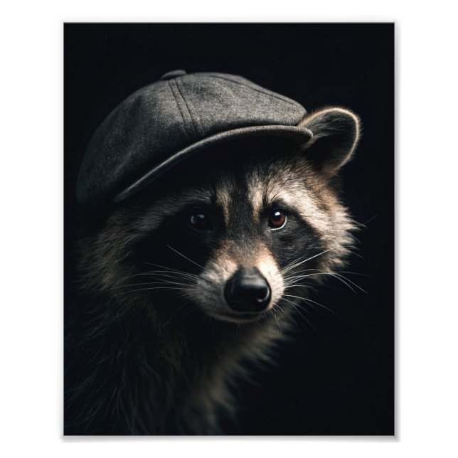 Silas "The Shadow" Racket - Raccoon - Photo Print (Front)