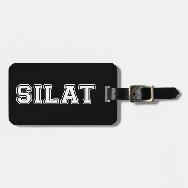 Silat Luggage Tag (Front Horizontal)