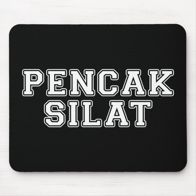 Silat Mouse Mat (Front)