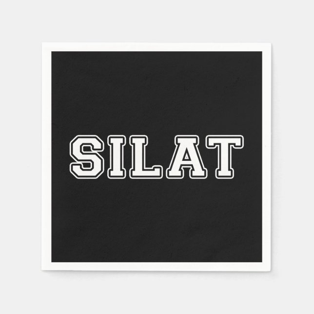 Silat Napkin (Front)