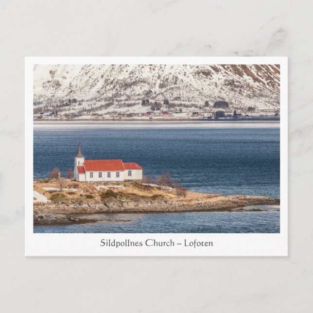 Sildpollnes Lofoten Norway Postcard (Front)