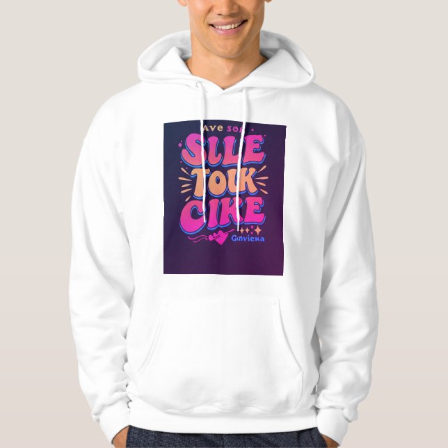 "SILE TOLK CIKE: Bold & Simple Hoodie" "Classic Co Hoodie (Front)