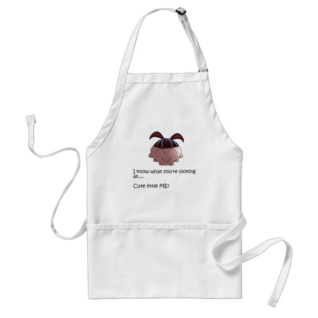 Sileghea "cute little me" apron (Front)