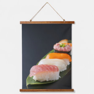 Silence and Sushi   A tapestry depicting beautiful