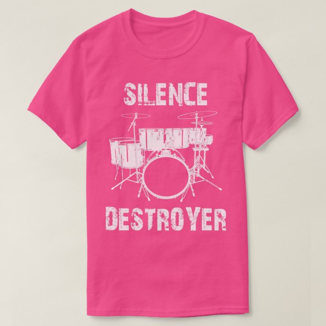 Silence Destroyer T-Shirt (Design Front)