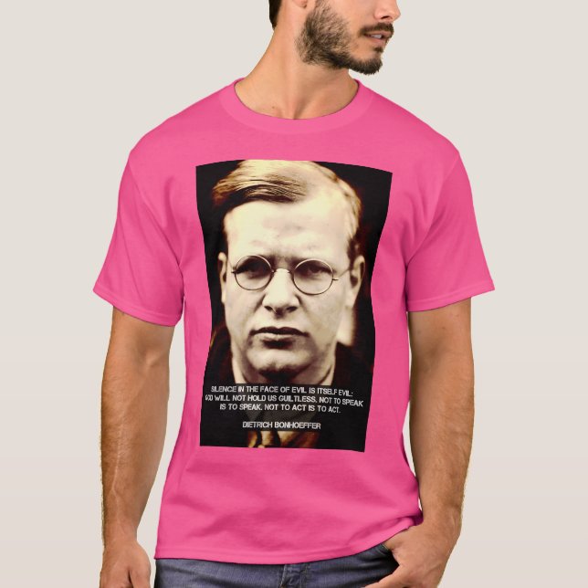Silence In The Face Of Evil T-Shirt (Front)