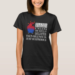 Silence Is Golden Parrot I Female Eclectus T-Shirt