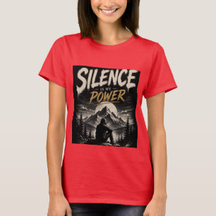 Silence Is My Power Graphic T-Shirt