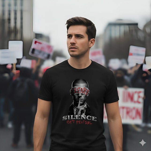 Silence Isn't Neutral Activist Statement T-Shirt (Creator Uploaded)