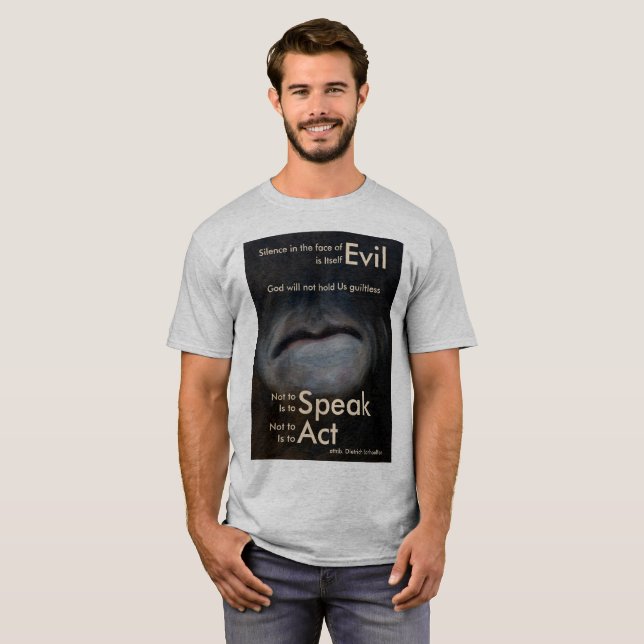 Silence Men's Tshirt (Front Full)