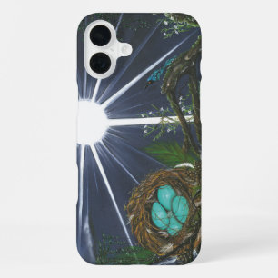 Silence of Sacred Space iPhone 16 Plus Case