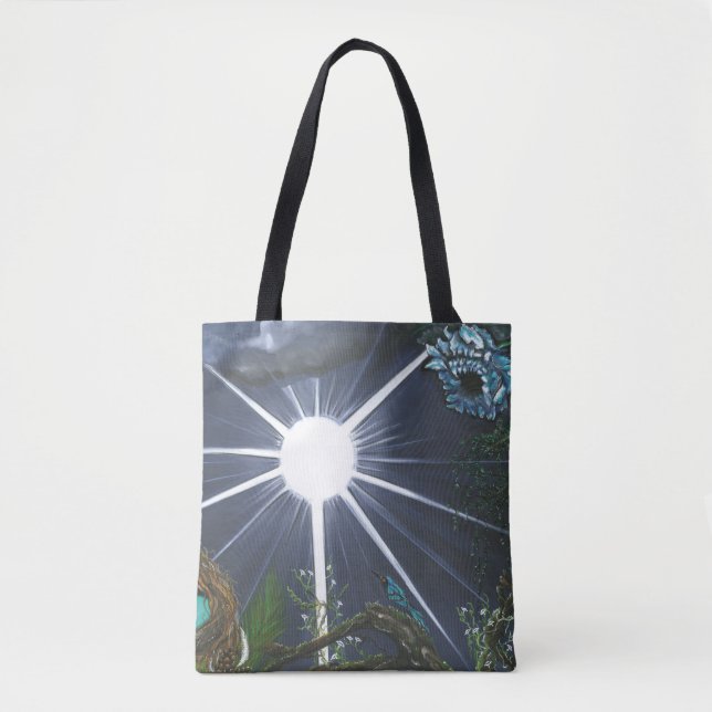 Silence of Sacred Space Tote Bag (Front)