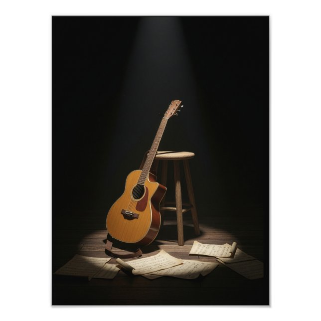 Silence of the Music Photo Print (Front)