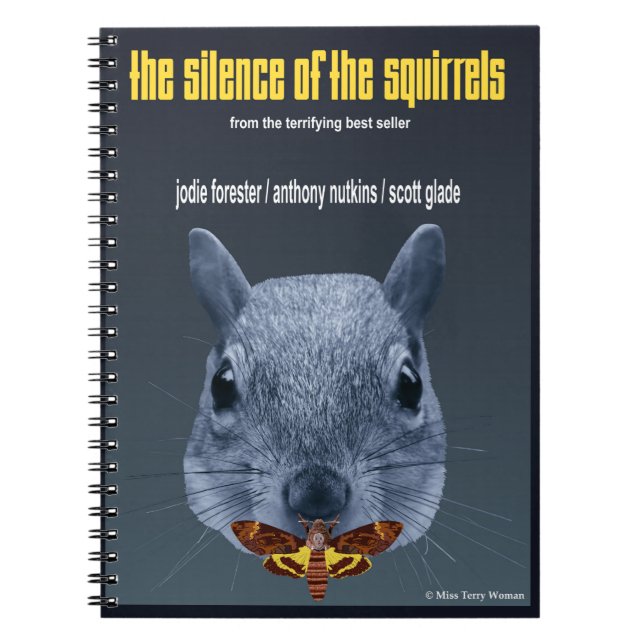 Silence of the Squirrels - a Parody Notebook (Front)