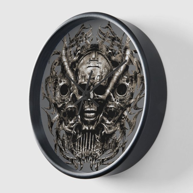 Silence of the Void Clock (Angle)