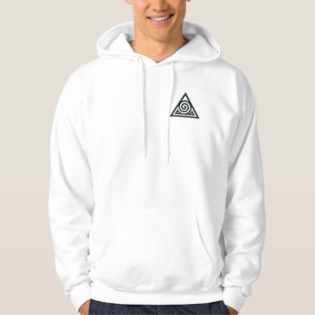 Silence Spiral Men's Sweatshirt (Front)