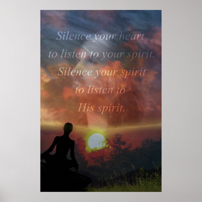 Silence Your Heart Poster (Front)