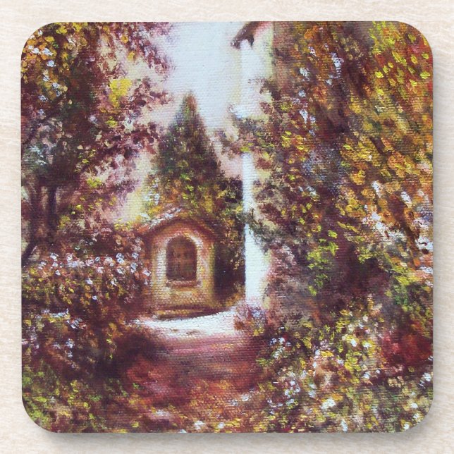 SILENT AUTUMN IN FLORENCE COASTER (Front)