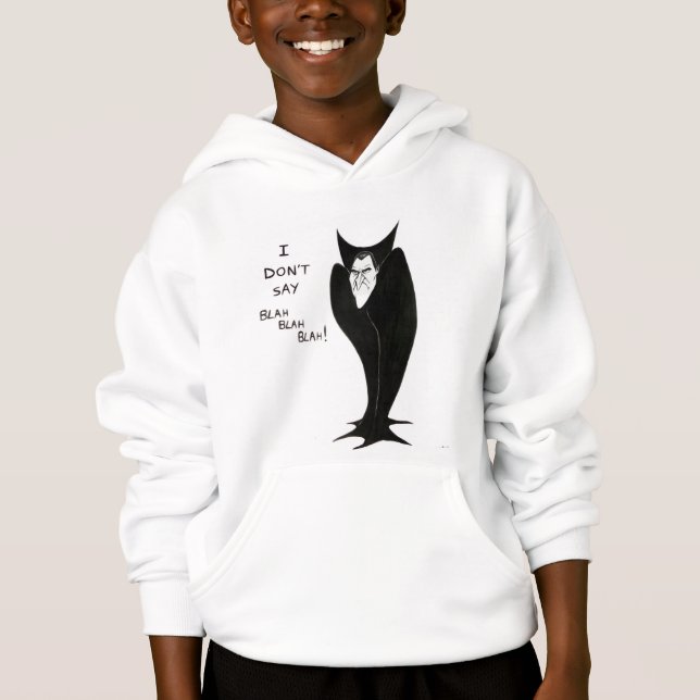 Silent Bat — I Don’t Say Blah Blah Blah Pullover (Front)