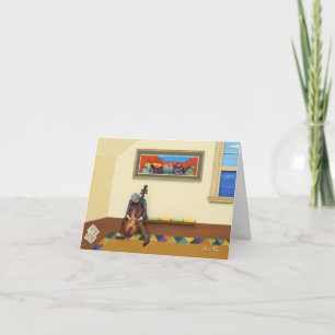 Silent Canvas Card