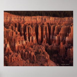 Silent City at sunrise , Bryce Canyon National Poster