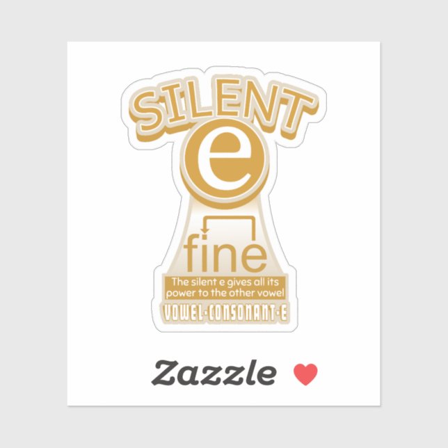 Silent E English Language Phonics Rule (Sheet)