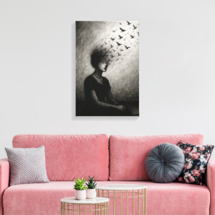 Silent Escape Canvas Print