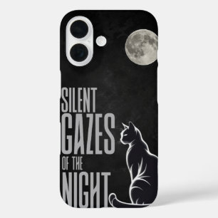 “Silent Gazes of the Night Dark Night iPhone Case