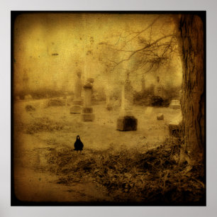 Silent Graveyard Poster