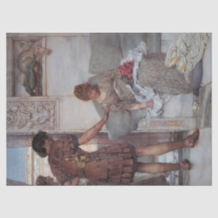 Silent Greeting (by Lawrence Alma-Tadema) Tissue Paper