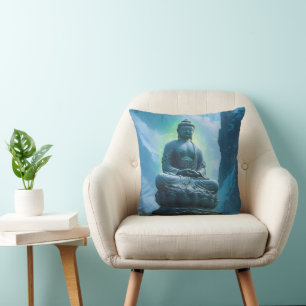 Silent Guardian of the Peaks Cushion