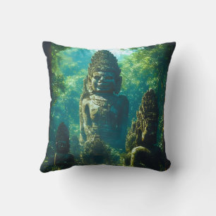 Silent Guardians of Siam Cushion