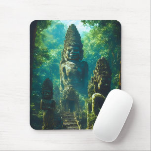 Silent Guardians of Siam Mouse Mat