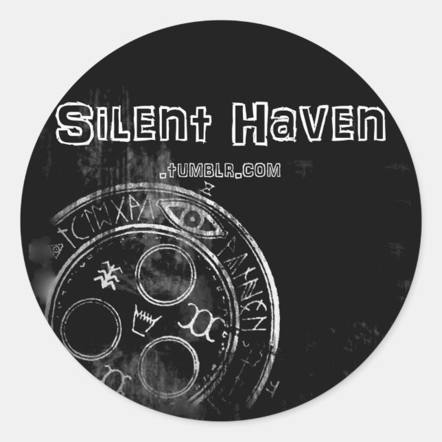 Silent Haven sticker 2 (Front)