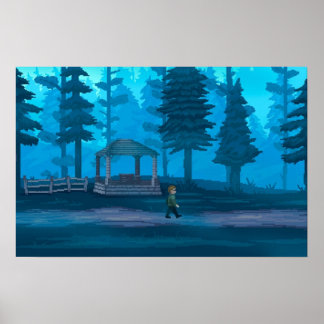 Silent Hill 2 Forest Poster