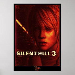 Silent Hill 3  Box Art Cover Red Version  Poster