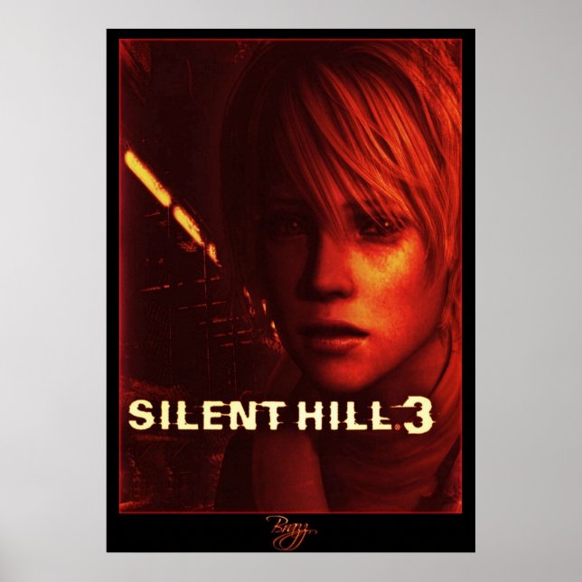 Silent Hill 3  Box Art Cover Red Version  Poster (Front)