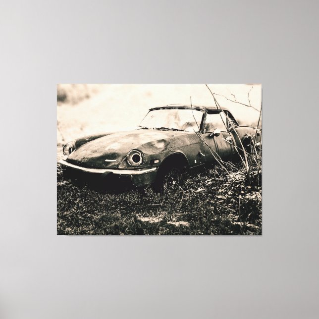 Silent History Canvas Print (Front)