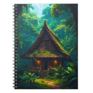 Silent House in the Tropical Forest Notebook