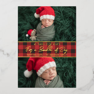 Silent-Less Nights   Christmas Birth Announcement