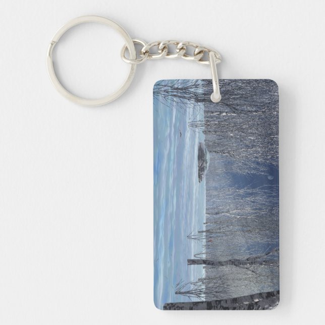 Silent Light Acrylic Keychain (Front)