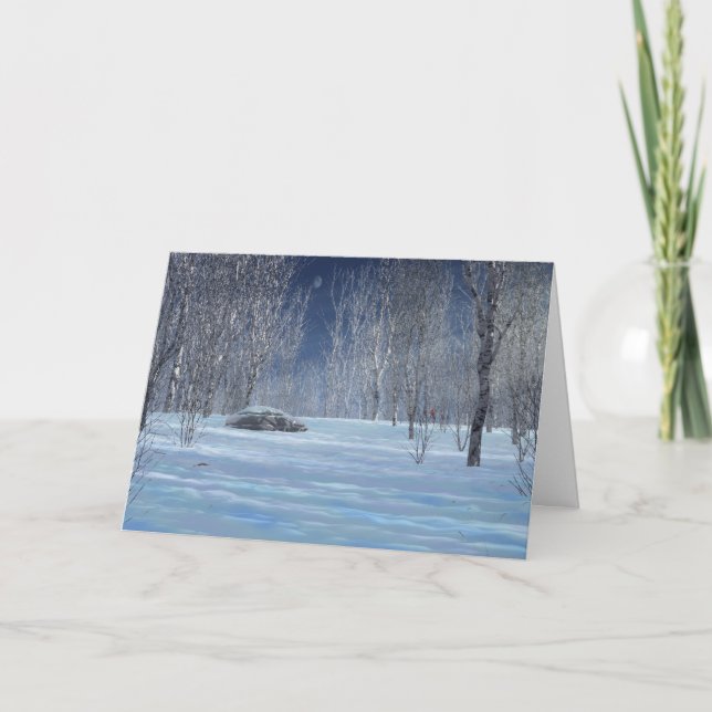 Silent Light Christmas Card (Front)