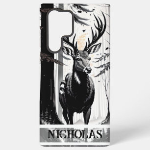 Silent Majesty in the Woods Samsung Galaxy Case